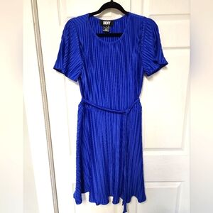 DKNY pleated dress